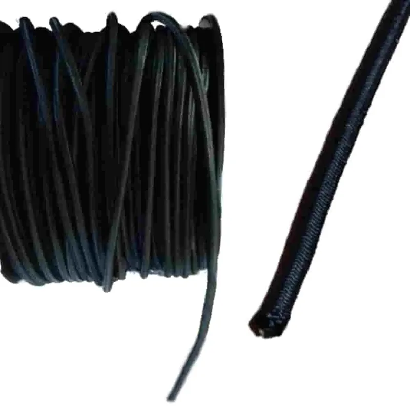 Expanderseil 8 mm, Schwarz, 20 Meter, UV-beständig, Abdeckplanen Befestigung Bestseller