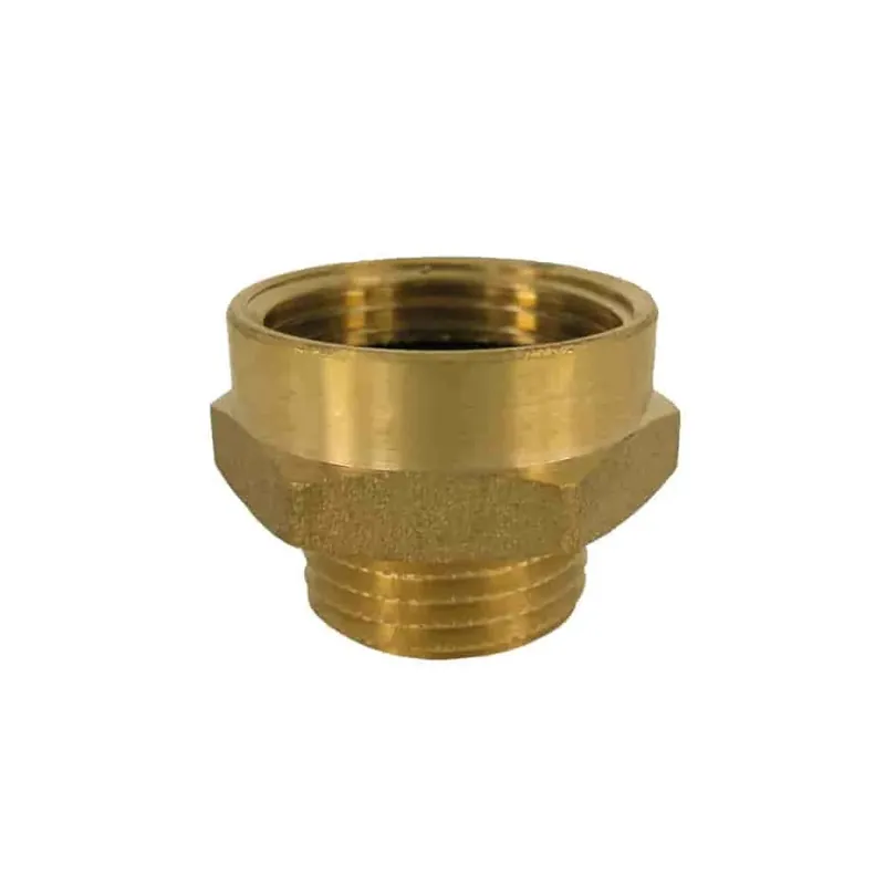 Messing Fitting, Doppelnippel, Gewindefitting 1" AG x 1 1/4" IG Knallerangebot