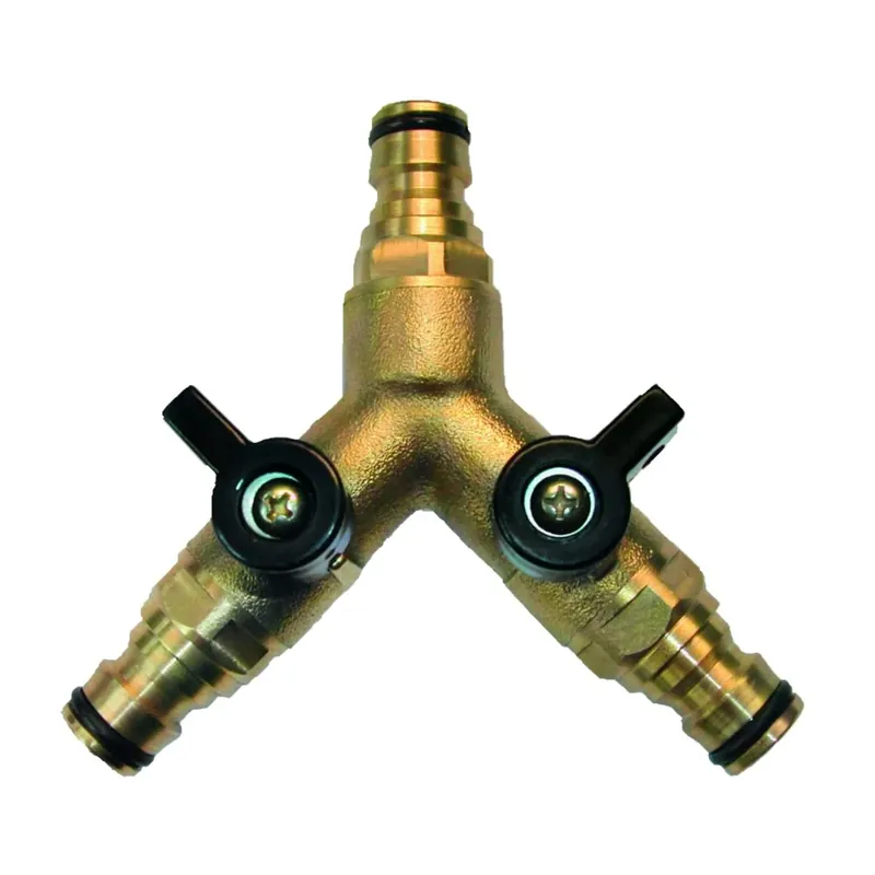 Gartenschlauch Verbinder, Messing Schlauchverbinder, Schlauchverteiler Y Ausverkauf