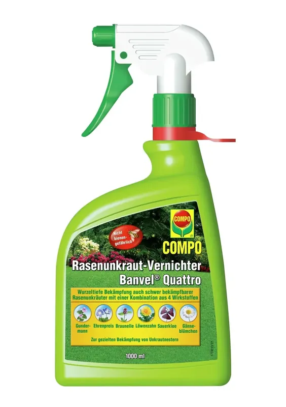Rasenunkrautvernichter Banvel Quattro AF - 1 L Sofort Bestellen